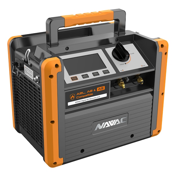 Navac Recovery Unit, Dual-Cylinder, DC, Flammable Refrigerants NRDDF - main